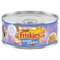 Purina - Friskies Shredded Turkey & Cheese Dinner Cat Food in Gravy, 156 Gram