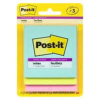 Post-it - Super Sticky Notes Supernova, 3 Each