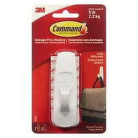 Command - Adhesive Hook - Large, 1 Each