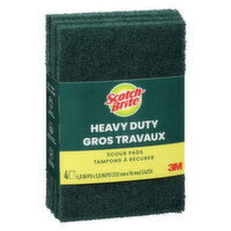Scotch-Brite - Heavy Duty Scour Pads, 4 Each