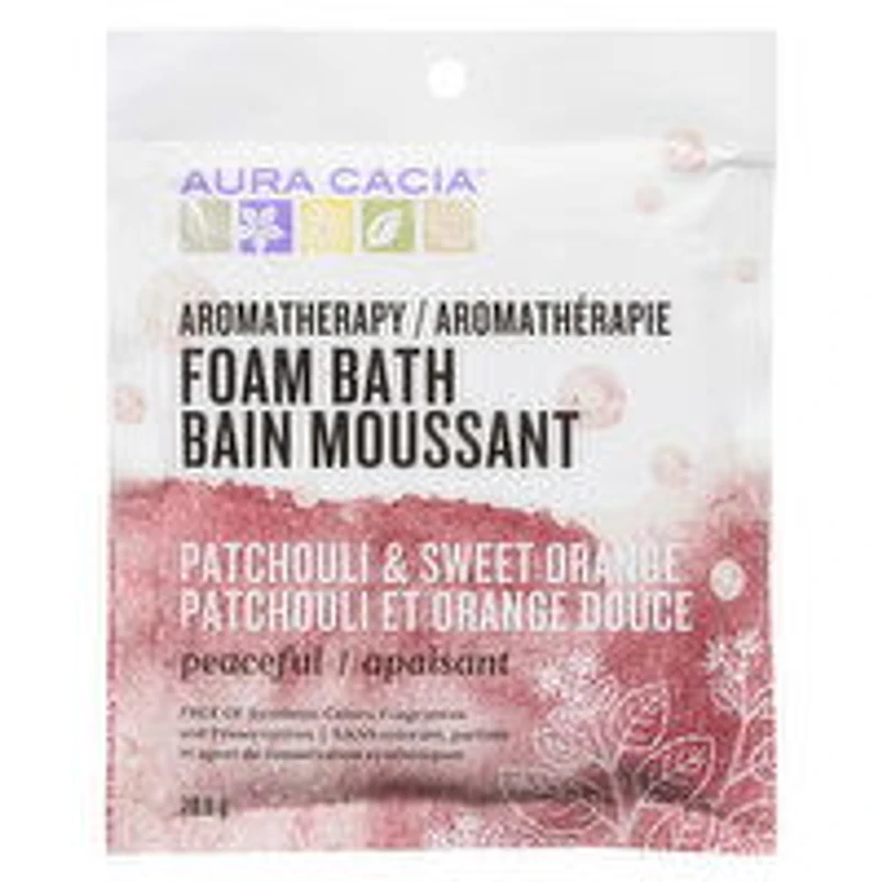Aura Cacia - Foam Bath - Patchouli/Sweet Orange, 70.9 Gram