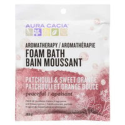 Aura Cacia - Foam Bath - Patchouli/Sweet Orange, 70.9 Gram