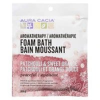 Aura Cacia - Foam Bath - Patchouli/Sweet Orange, 70.9 Gram