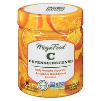 MegaFood - C Defense Vitamin Gummies Citrus, 70 Each