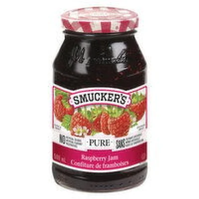 Smucker's - Pure Raspberry Jam, 500 Millilitre