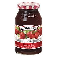 Smucker's - Jam - Pure Strawberry, 500 Millilitre