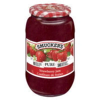 Smucker's - Jam - Pure Strawberry, 1 Litre