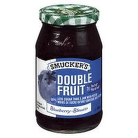 Smucker's - Double Fruit Jam - Blueberry, 390 Millilitre