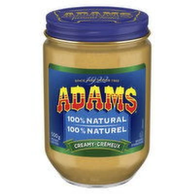 Adams - Creamy Peanut Butter, 500 Gram