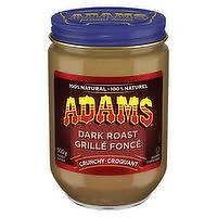 Adams - Dark Roast Crunchy Peanut Butter, 500 Gram