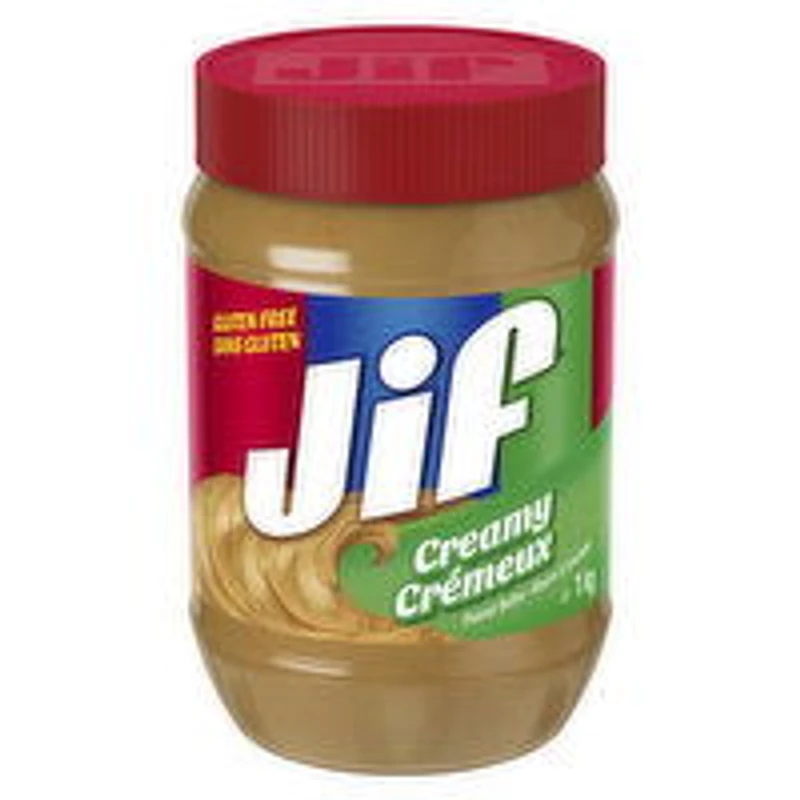 Jif - Peanut Butter, Creamy, 1 Kilogram