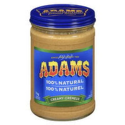 Adams - Creamy Peanut Butter, 1 Kilogram