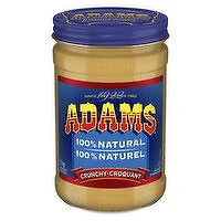 Adams - Crunchy Peanut Butter, 1 Kilogram