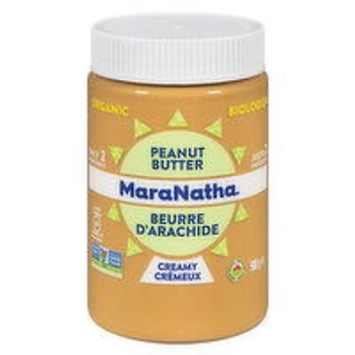 MaraNatha - Organic Creamy Smooth Peanut Butter, 500 Gram