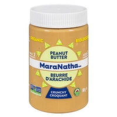 MaraNatha - Organic Peanut Butter Crunchy, 500 Gram