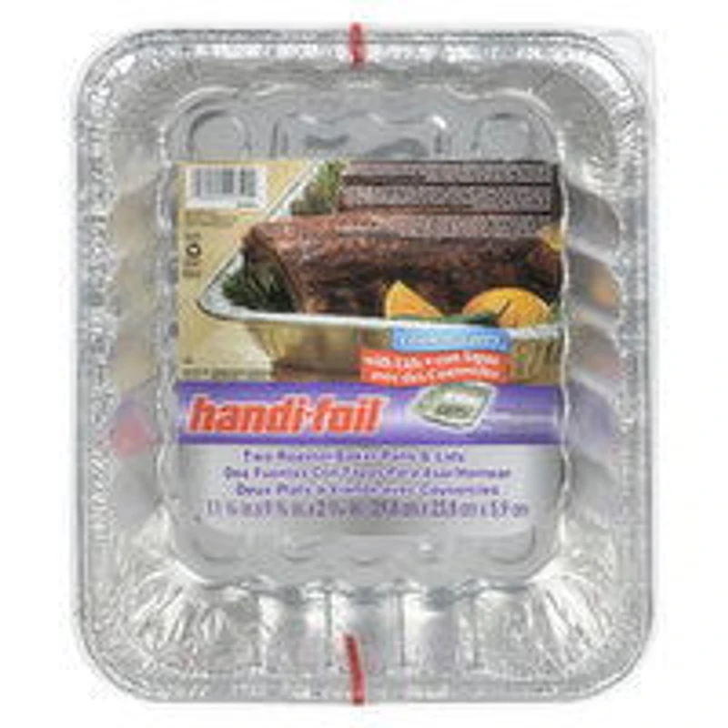 handi-foil - Roaster/ Baker Pans & Lids, 2 Each