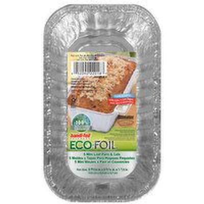 Handi Foil - Mini Loaf Pan with Lid, 5 Each