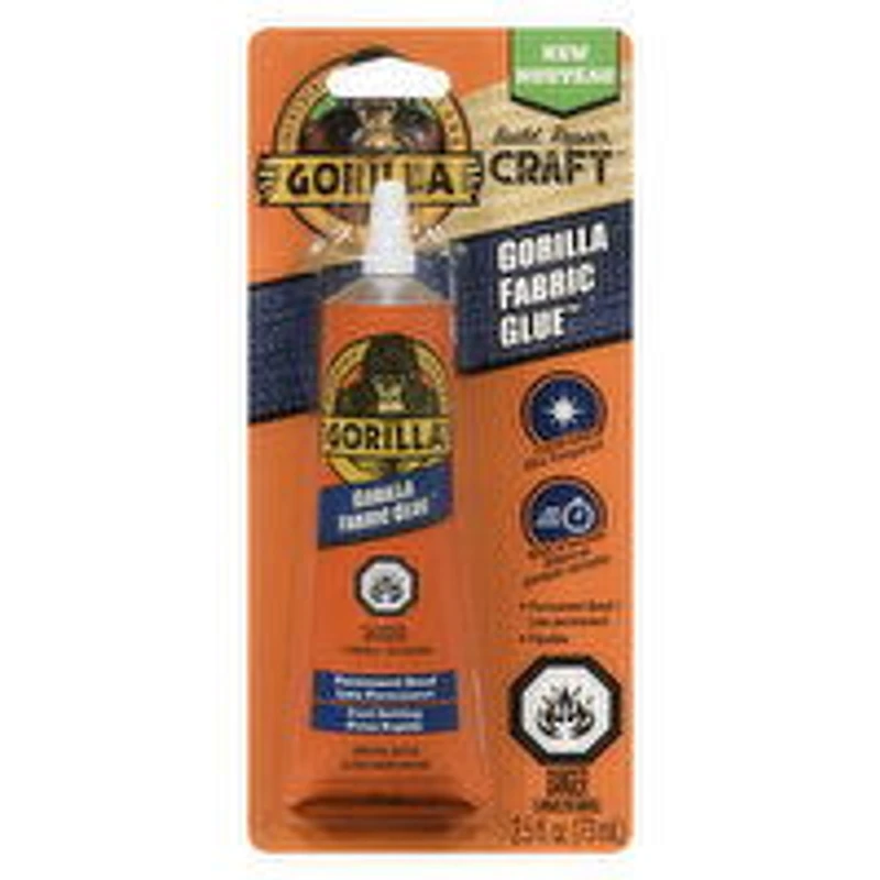 GORILLA - Fabric Glue 2.5oz, 1 Each