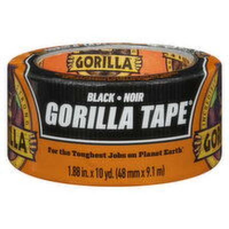 Gorilla - Black Tape, 1 Each