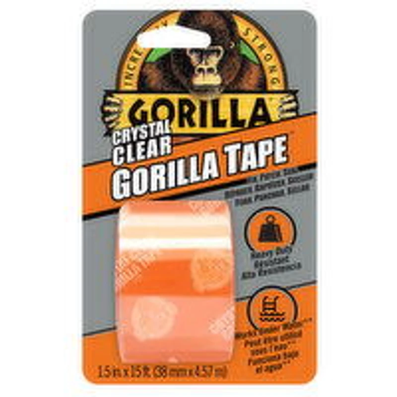 GORILLA - Crystal Clear Tape, 1 Each