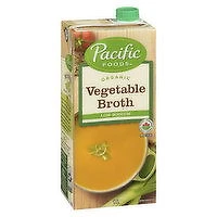 Pacific Foods - Organic Vegetable Broth Low Sodium, 1 Litre