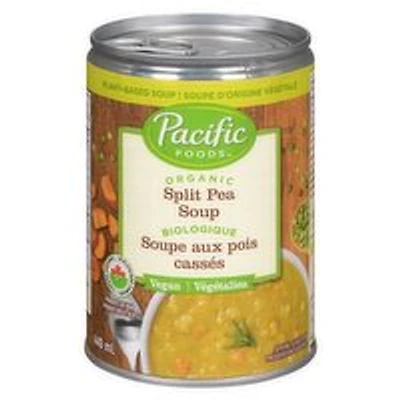 Pacific Foods - Organic Split Pea soup, 440 Millilitre