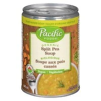 Pacific Foods - Organic Split Pea soup, 440 Millilitre