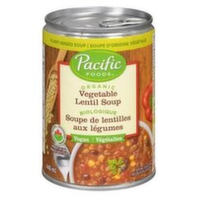 Pacific Foods - Organic Vegetable Lentil Soup, 440 Millilitre