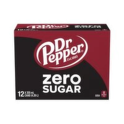 Dr. Pepper - Dr Pepper Zero Sugar, 12 Each