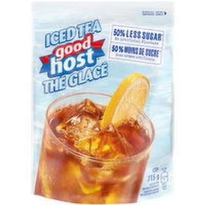Good Host - Iced Tea Mix Original - 50% Less Sugar, 715 Gram