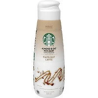Starbucks - Coffee Enhancer, Almond & Oat - Hazelnut Latte, 828 Millilitre