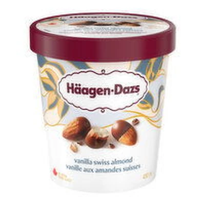 Haagen-Dazs - Vanilla Swiss Almond Ice Cream, 450 Millilitre