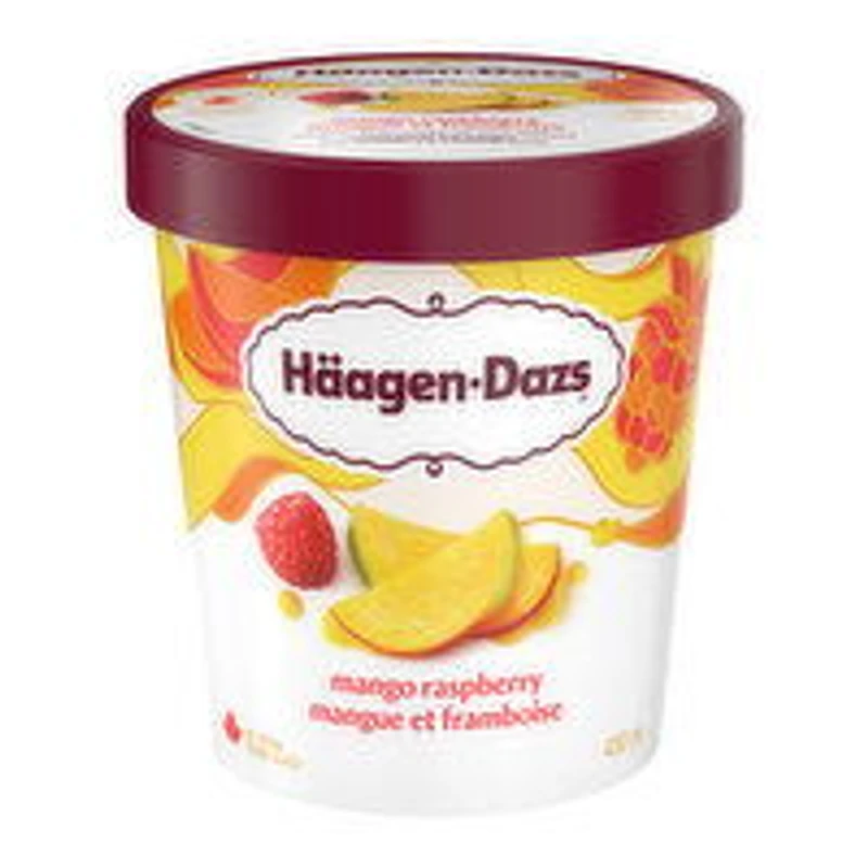 Haagen-Dazs - Mango Raspberry Ice Cream, 450 Millilitre