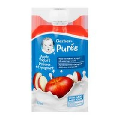 Gerber - Yogurt Puree Apple, 99 Gram
