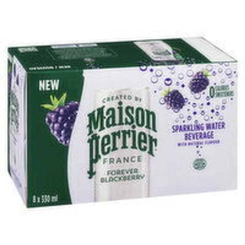 Maison Perrier - Forever Blackberry Sparkling Water, 8x330mL, 8 Each