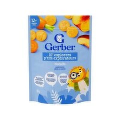 Gerber - Peach Carrot Biscuits, 150 Gram