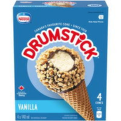 Nestle - Drumstick Vanilla Cones, 140 Millilitre