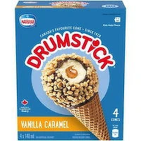 Nestle - Drumstick Vanilla Caramel Cones, 140 Millilitre