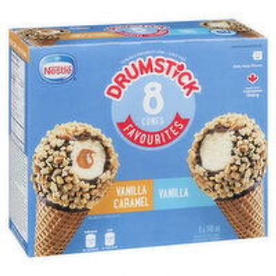 Nestle - Drumstick Vanilla and Vanilla Caramel, 1120 Gram