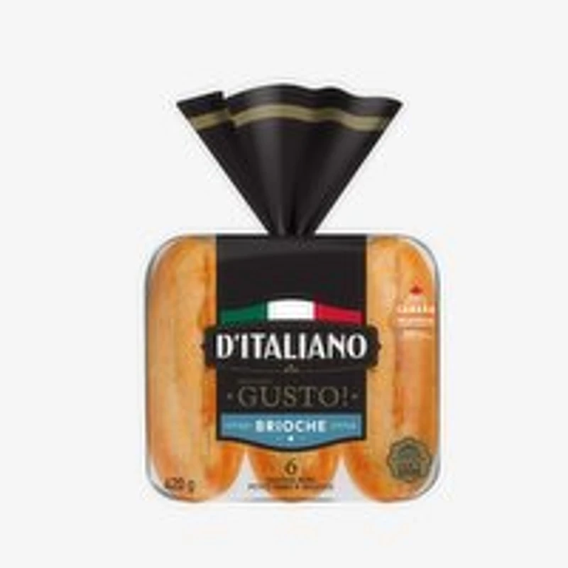 D'Italiano - Brioche Buns, 420 Gram