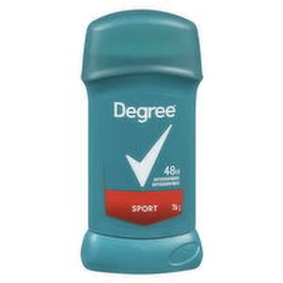 Degree - Men Body Heat Activated Antiperspirant Sport, 76 Gram
