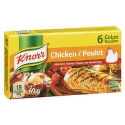 Knorr - Knorr Swiss Clear Chckn Blln Cubes, 6 Each
