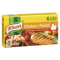 Knorr - Knorr Swiss Clear Chckn Blln Cubes, 6 Each