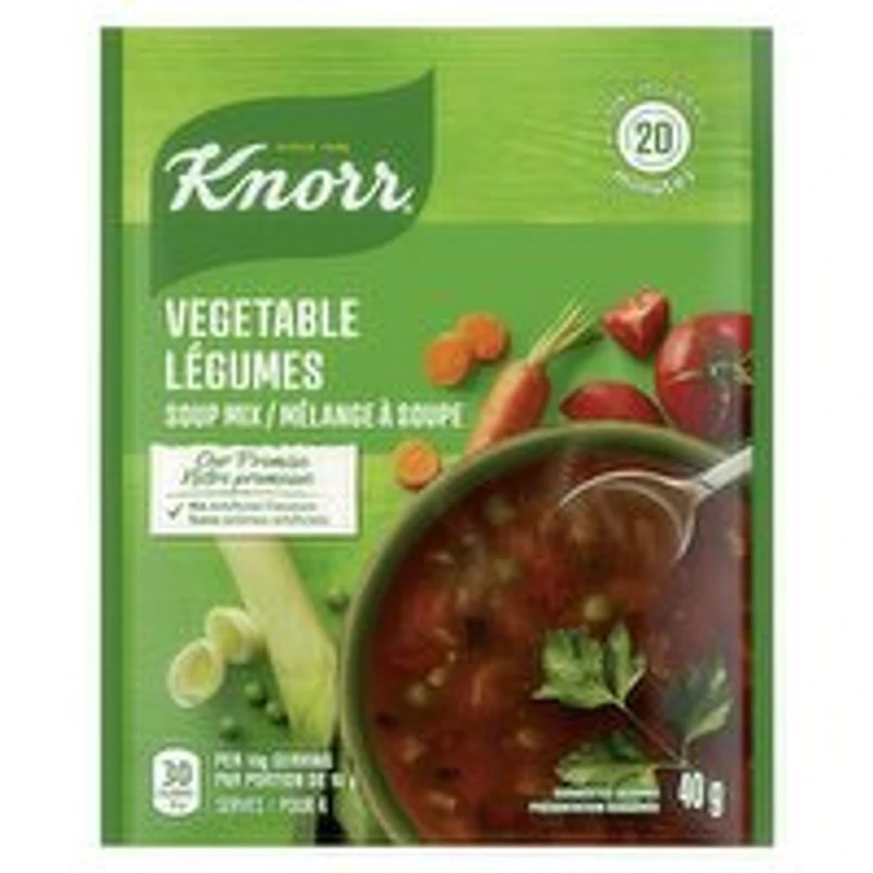 Knorr - Soup Mix - Vegetable, 40 Gram