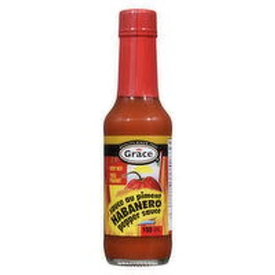 Grace - Habanero Pepper Very Hot Sauce, 167 Millilitre