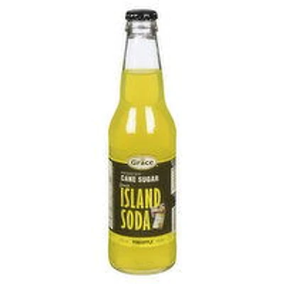 Grace - Island Soda Pineapple, 355 Millilitre