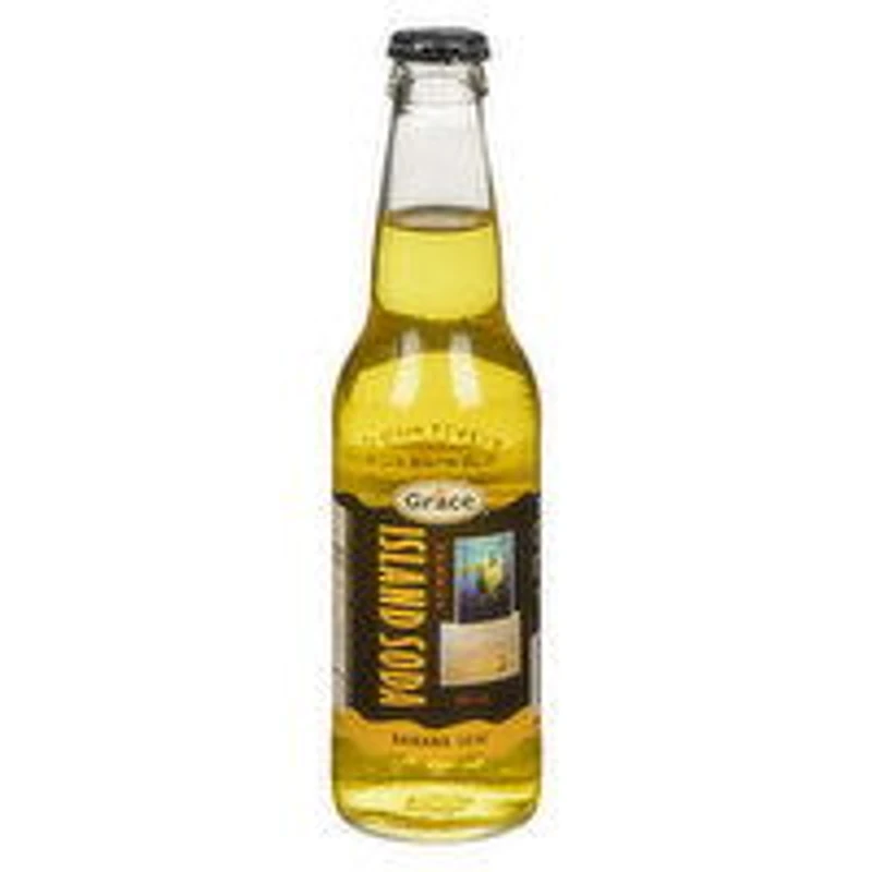 Grace - Island Soda Banana, 355 Millilitre