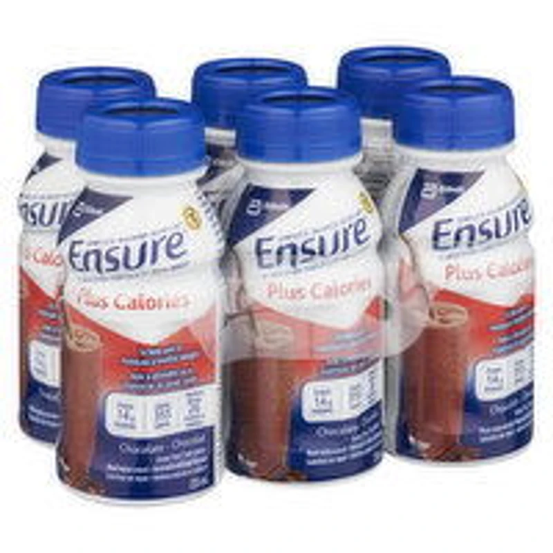 Ensure - Plus Calories, Chocolate, 6 Each