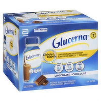 Glucerna - Meal Replacement Drink - Chocolate, 6 Each
