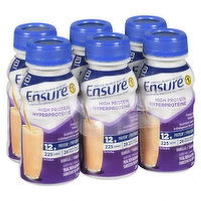Ensure - High Protein Meal Replacement Vanilla, 6 Each